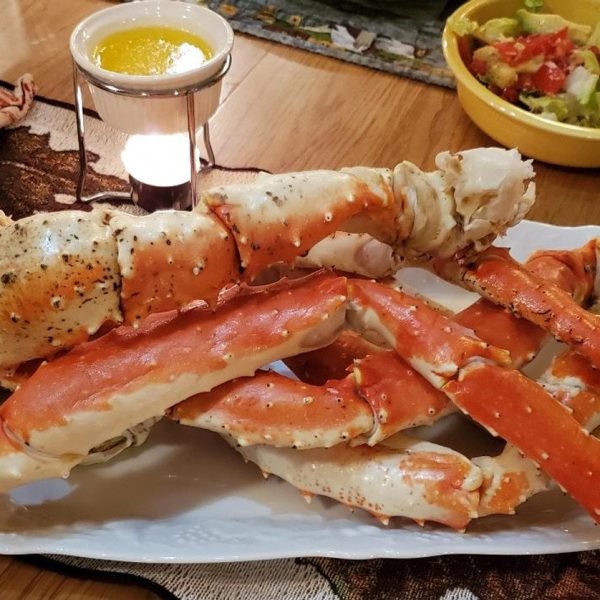 Super Colossal Red Alaskan King Crab Legs 10 LBS(GIFT BOX)